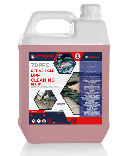 Dpf cleaner removes - dpf, soot